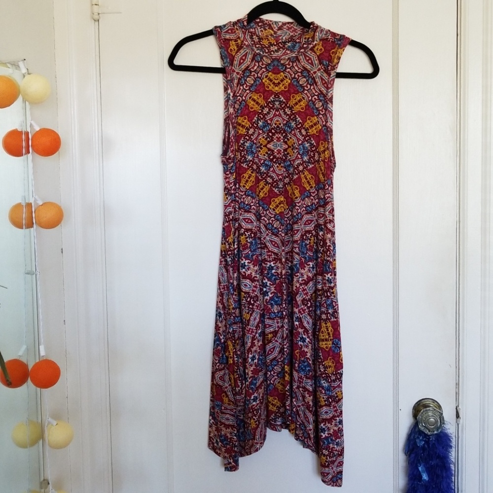 Anthropologie Maeve Lilt Floral Swing Dress